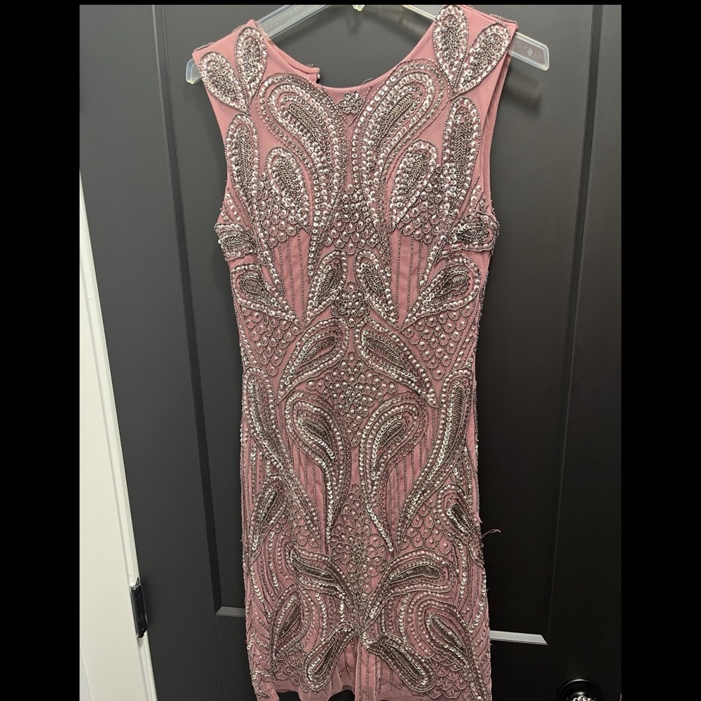 Aidan Mattox Fully beaded Evening dress